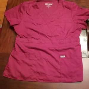 Greys anatomy LP scrub pant and XL TOP